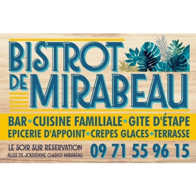 Bistrot Gîte de Mirabeau