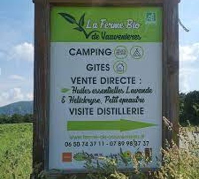 Camping La Ferme Bio de Vauvenières Saint Jurs