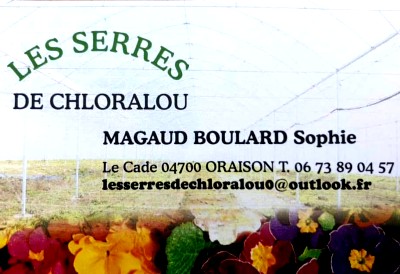 Les serres de Chloralou